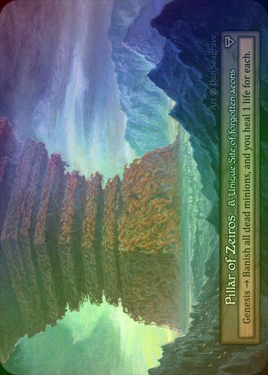 【FOIL】[Site] Pillar of Zeiros [beta-Unique]